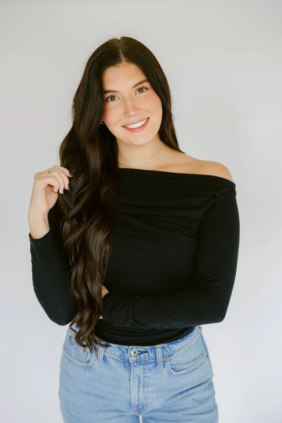 JoJo, level 3 experienced stylist at Kim Harper Salon in Mason, Ohio
