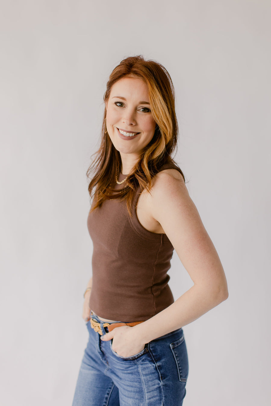 Steph, level 5 senior stylist at Kim Harper Salon in Mason, Ohio
